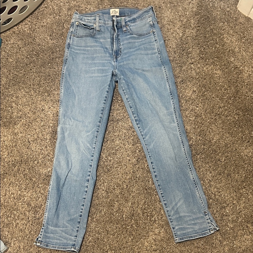 J. Crew Women's Vintage Straight Jeans - Light Blue